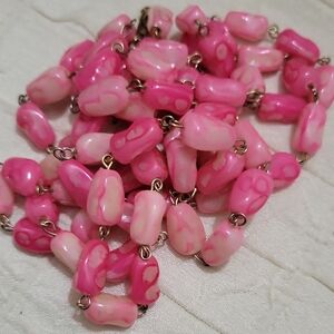 1930's HONG KONG NECKLACE 52 INCH FLAPPER STYLE